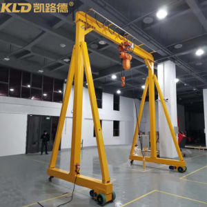 起重机械无轨龙门架电动行走 5吨起重机手动可调节高度简易 龙门吊