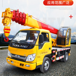 厂家直销蓝牌国六汽车吊 福田底盘吊运机 2-16吨吊车全液压起重机