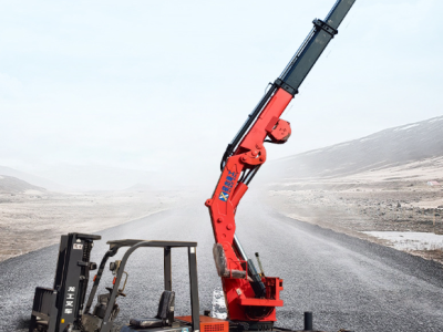 工程机械移动式折臂尾吊 液压车载伸缩工程施工车间搬运 折臂尾吊